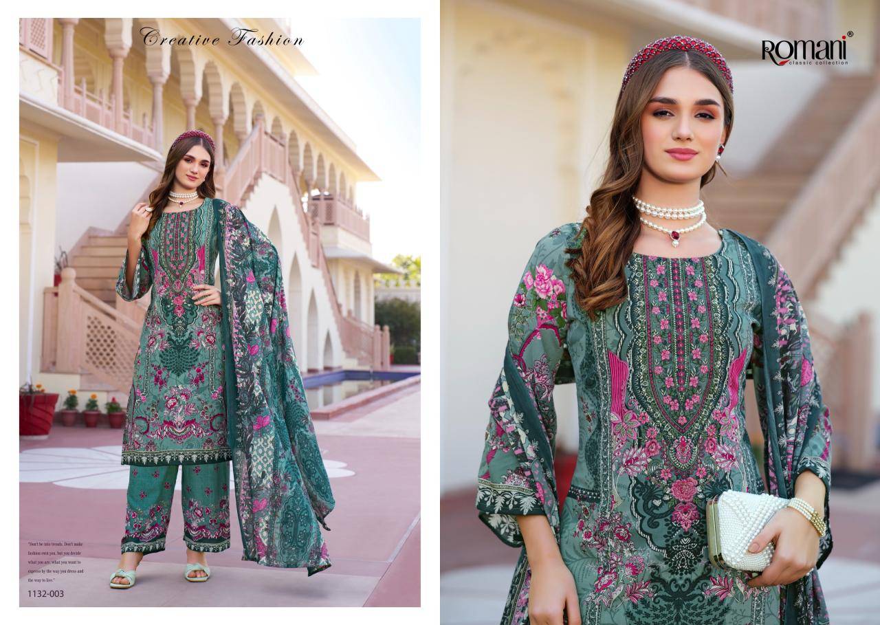Romani mahira vol-7 Wholesale unstitched dress materials